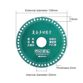 Composite Multifunctional Ceramic Cutting Piece (Option: 2 Style-3PCS)