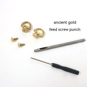 Bag Renovation Accessory Buckle Punching Tool (Option: C)