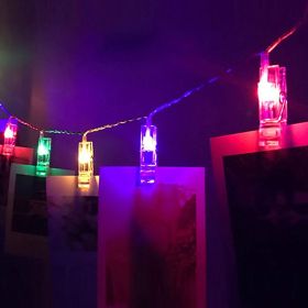 LED Photo Holder String Lights (Option: Colorful-300cm)