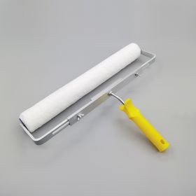 18-inch Paint Roller Lengthened Short Hair Medium Hair Long Hair Latex Paint Floor Paint Wall Brush Tool (Option: Medium Hair 9mm With Bracket 1-71-18)