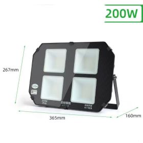 Lighting Led Throw Light Lamp Outdoor Rain Proof Factory House Basketball Court (Option: 200W)