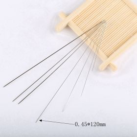 Needle DIY Small Hole Fine Long Needle Ring Threading Tools String Beads Sewing Needle Ornament Accessories (Option: 25SpecificationsD)