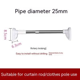 Drill-Free Adjustable Rod (Option: 25mm-50to80)