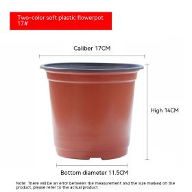 Plastic Nutrition Feeding Block Planting And Transplanting Pot Fall Not Bad Seedling Cup (Option: 170 Model-50 Pack)