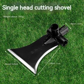 Multifunctional High Manganese Steel Agricultural Sickle Shovel Outdoor (Option: Single Head)